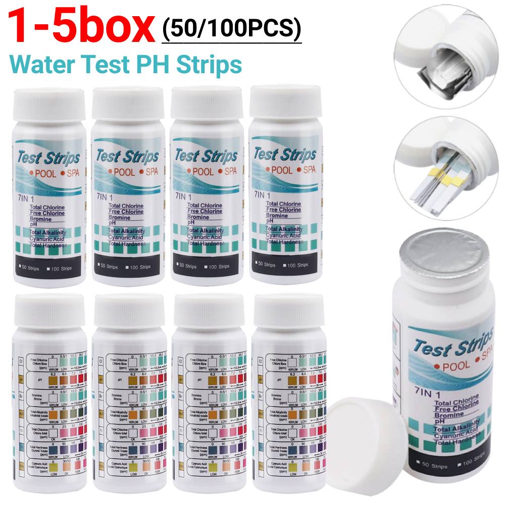 Ph Strip Test - 50/100 шт. PH-полоски для тестирования воды