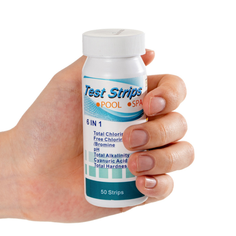 Ph Strip Test - Тест-полоски PH хлора 6 в 1,