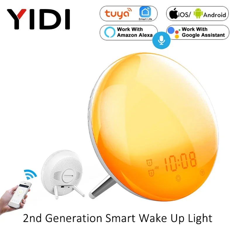 Weather Station Indoor - Wi-Fi Tuya Smart Life Пробуждение Свет