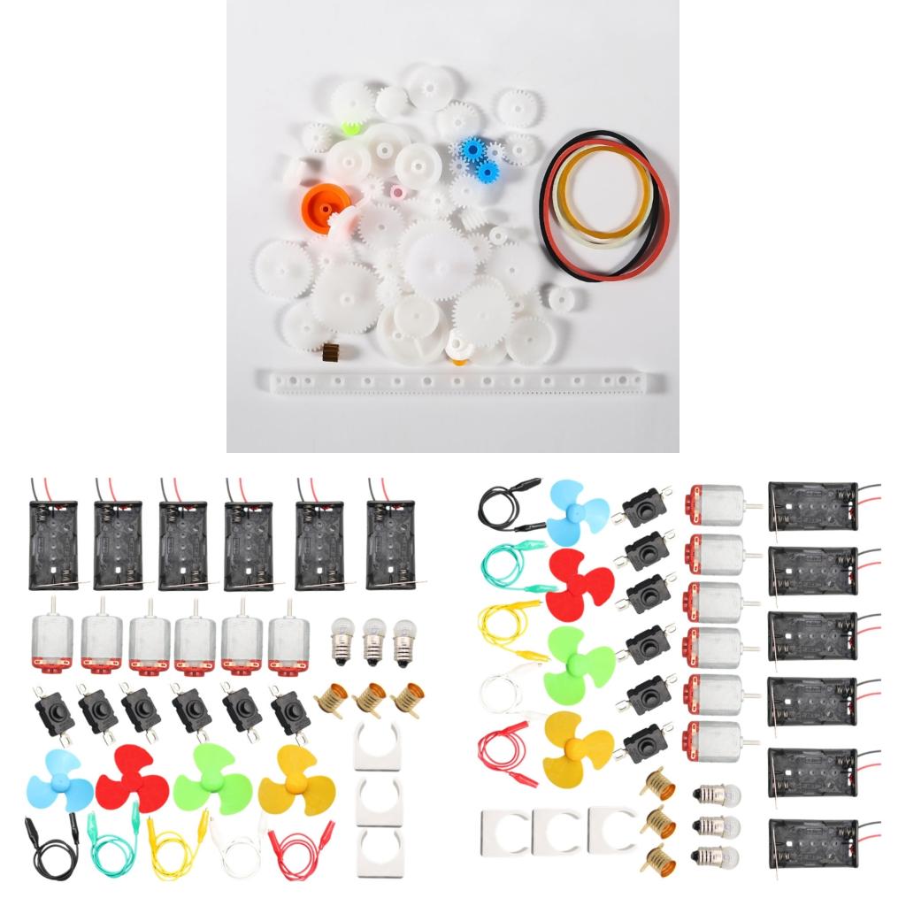 Science Project Physics - Моторные комплекты STEM TOY 3V-12V Соберите