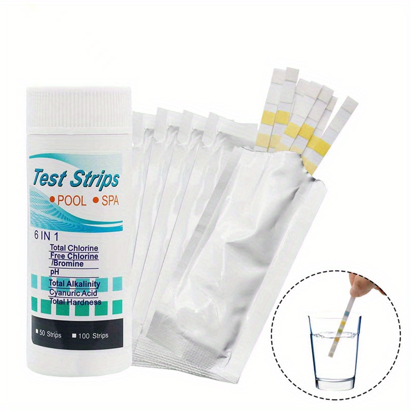 Ph Strip Test - Тест-полоски для воды в бассейне и