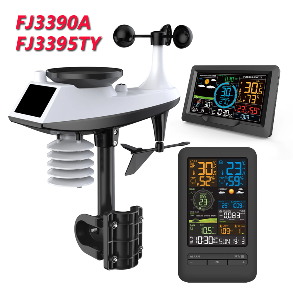 Weather Station Indoor - Метеостанция FJ3395TY /FJ3390A, комнатный и уличный