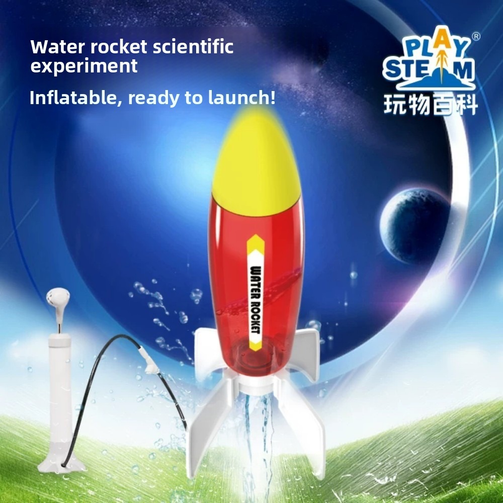 Science Project Physics - Научный эксперимент с водной ракетой для