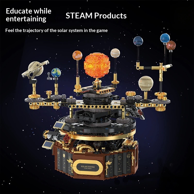 Solar System Orrery - Электрическая солнечная система Tuomu T2004: конструктор