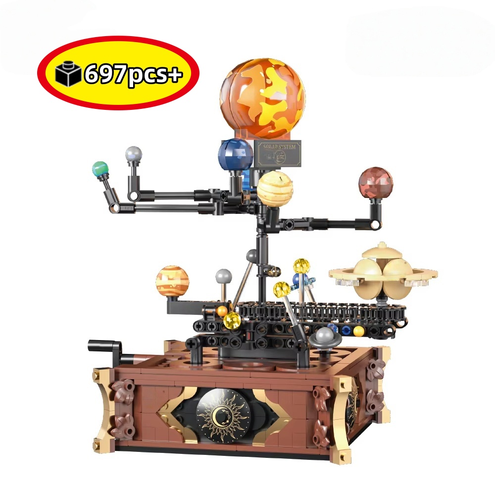 Solar System Orrery - Конструктор MOC Creative Space: Модель Солнечной