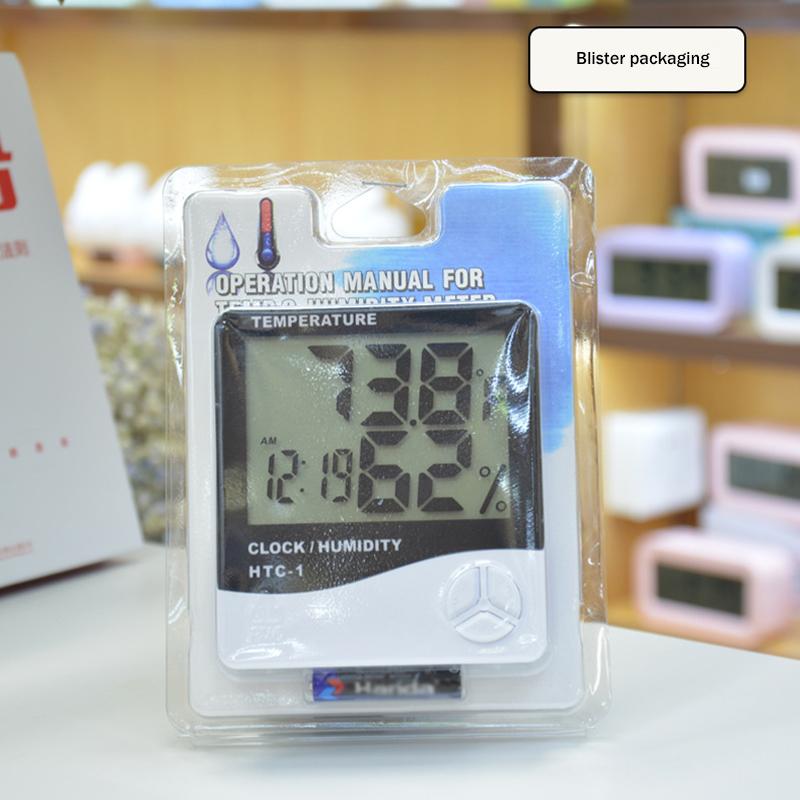 Weather Station Indoor - (BF06) Цифровой ЖК-термогигрометр HTC-1 для дома