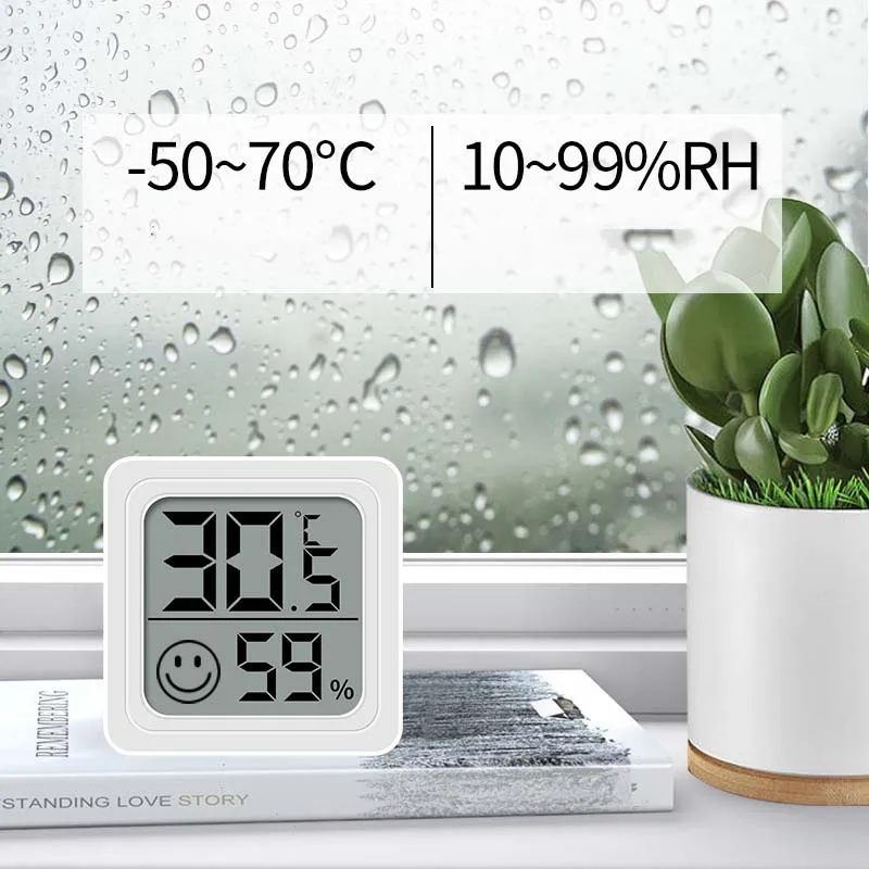 Миниатюрный цифровой термогигр – обзор и цена Weather Station Indoor