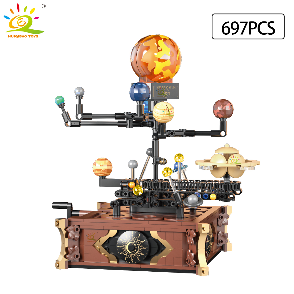 HUIQIBAO MOC Космическая солне – обзор и цена Solar System Orrery