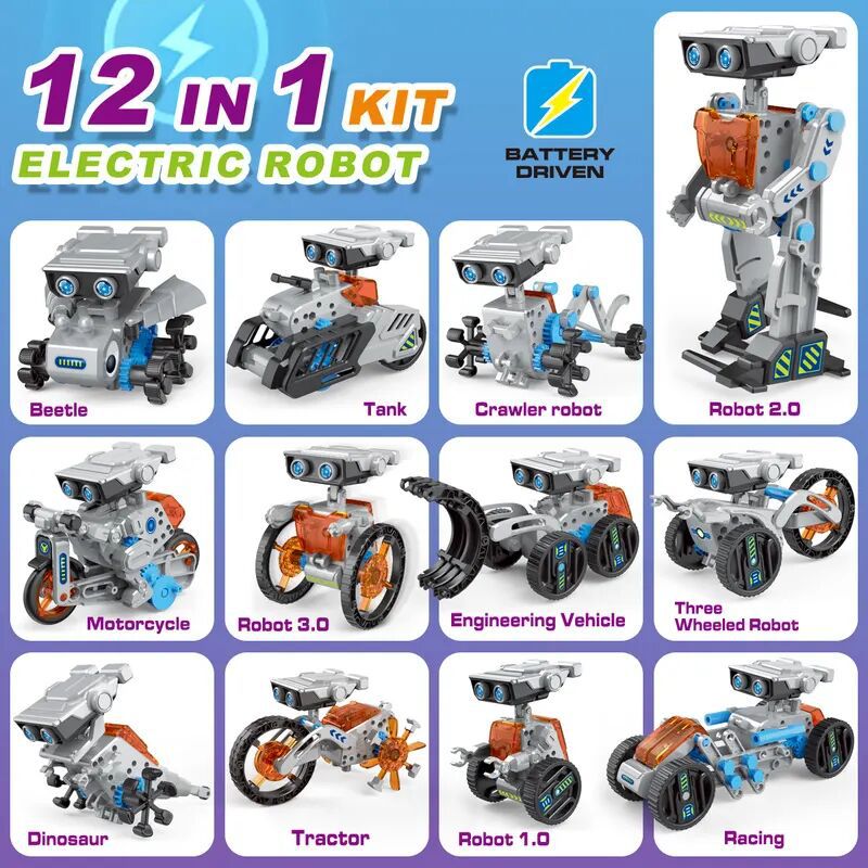 12 в 1, научный эксперимент, с – обзор и цена Science Robotics