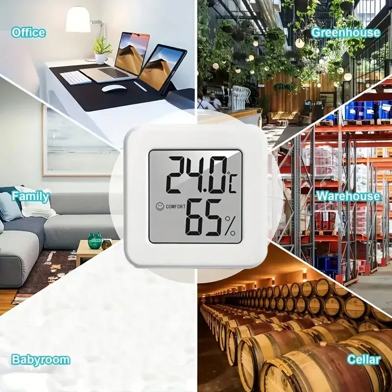 Цифровой гигрометр-термометр,  – обзор и цена Weather Station Indoor
