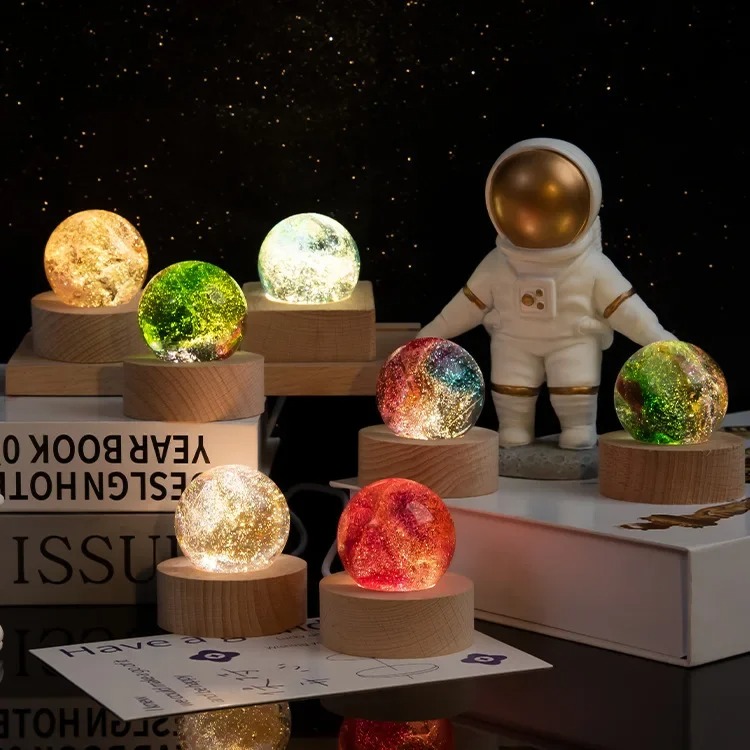 Светящийся стеклянный шар-звез – обзор и цена Solar System Orrery
