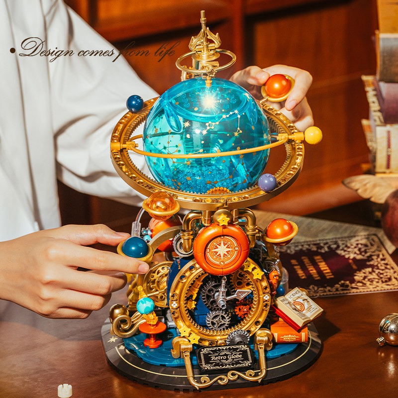 Ретро-модель вращающейся Земли – обзор и цена Solar System Orrery