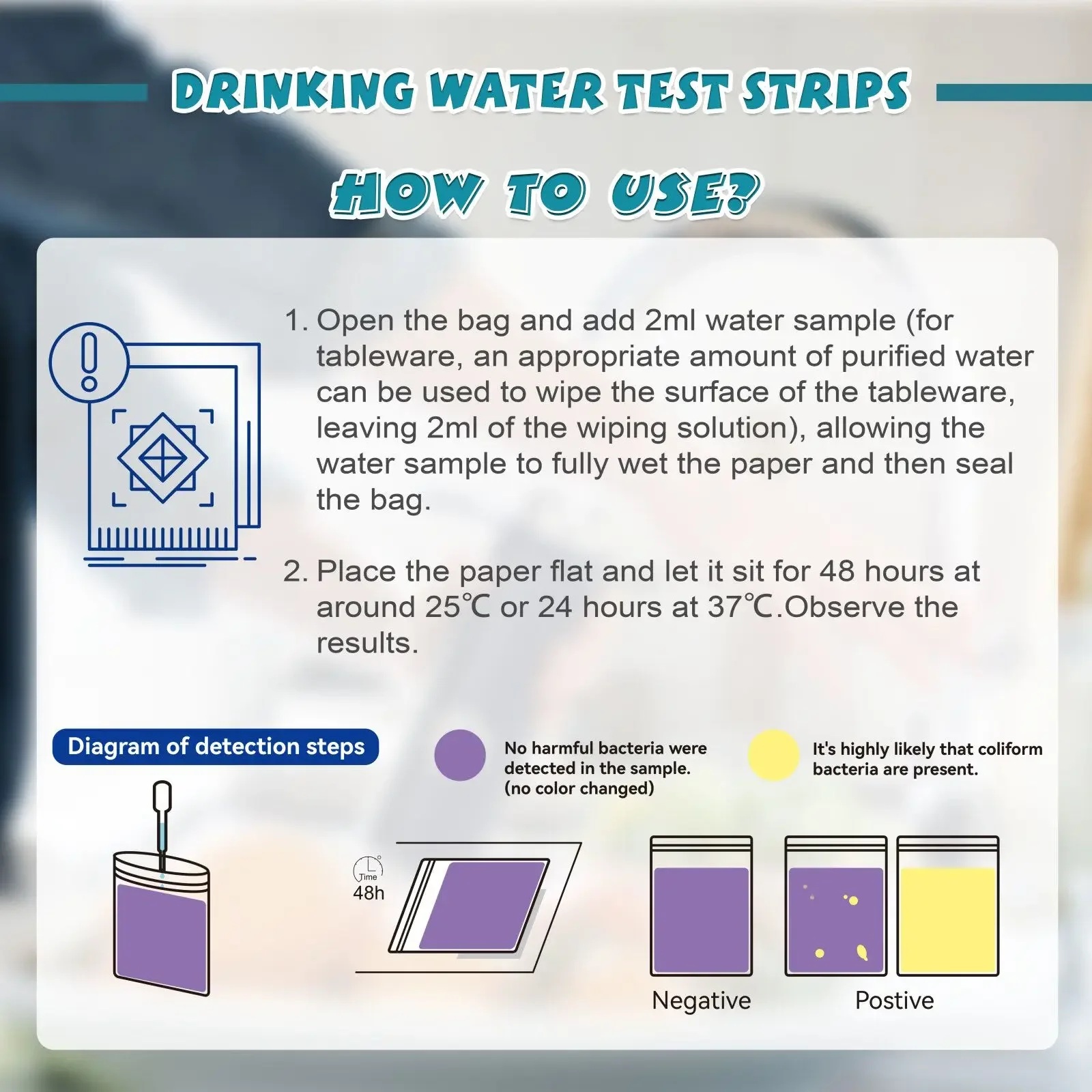 Тест-полоски YAGO 20 в 1 для а – обзор и цена Water Testing Kit