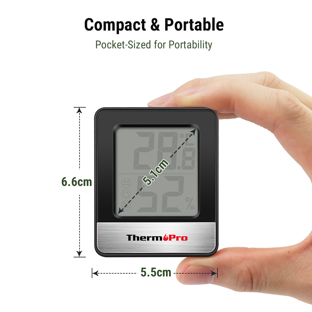 ThermoPro TP49 Мини-метеостанц – обзор и цена Weather Station Indoor