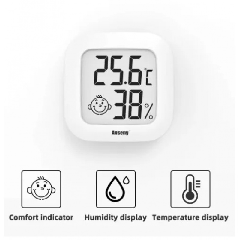 Цифровой ЖК-термометр-гигромет – обзор и цена Weather Station Indoor