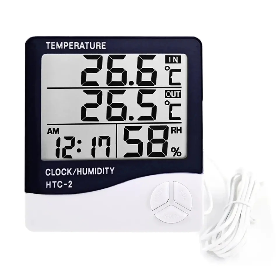 Цифровой термогигрометр для по – обзор и цена Weather Station Indoor