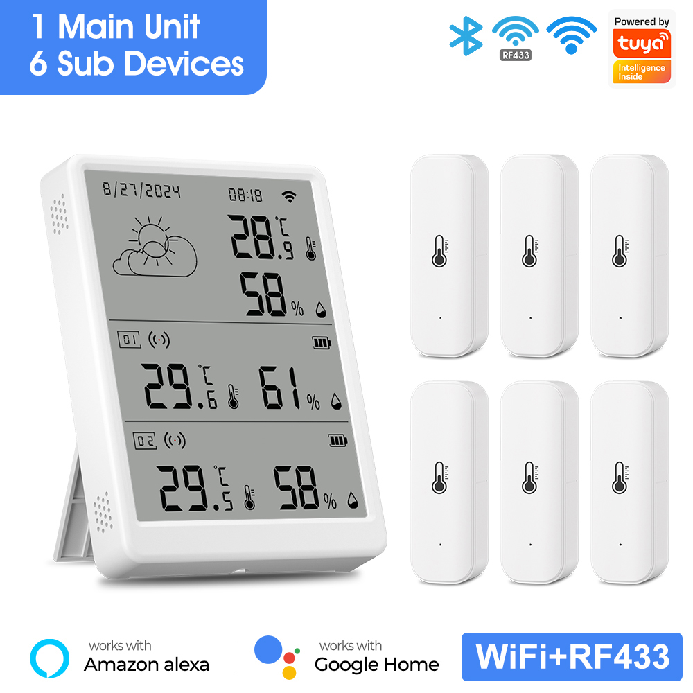 SMATRUL Tuya WiFi Высокоточный – обзор и цена Weather Station Indoor
