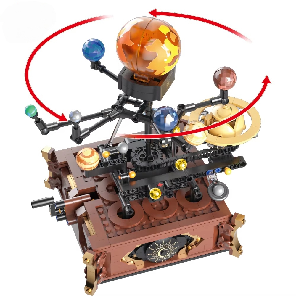Конструктор MOC Creative Space – обзор и цена Solar System Orrery