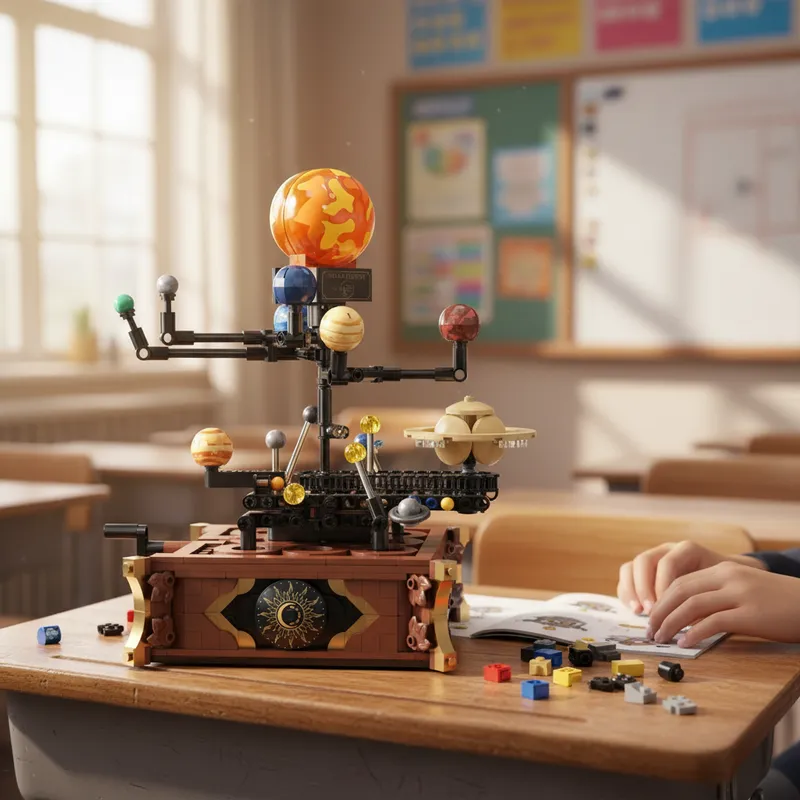 Конструктор MOC Creative Space – обзор и цена Solar System Orrery