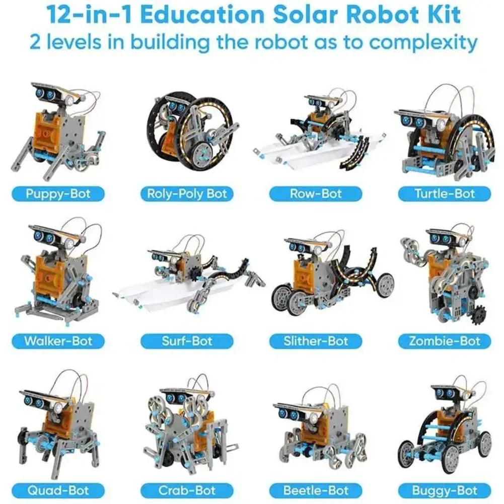 13 в 1, робот на солнечной эне – обзор и цена Science Robotics
