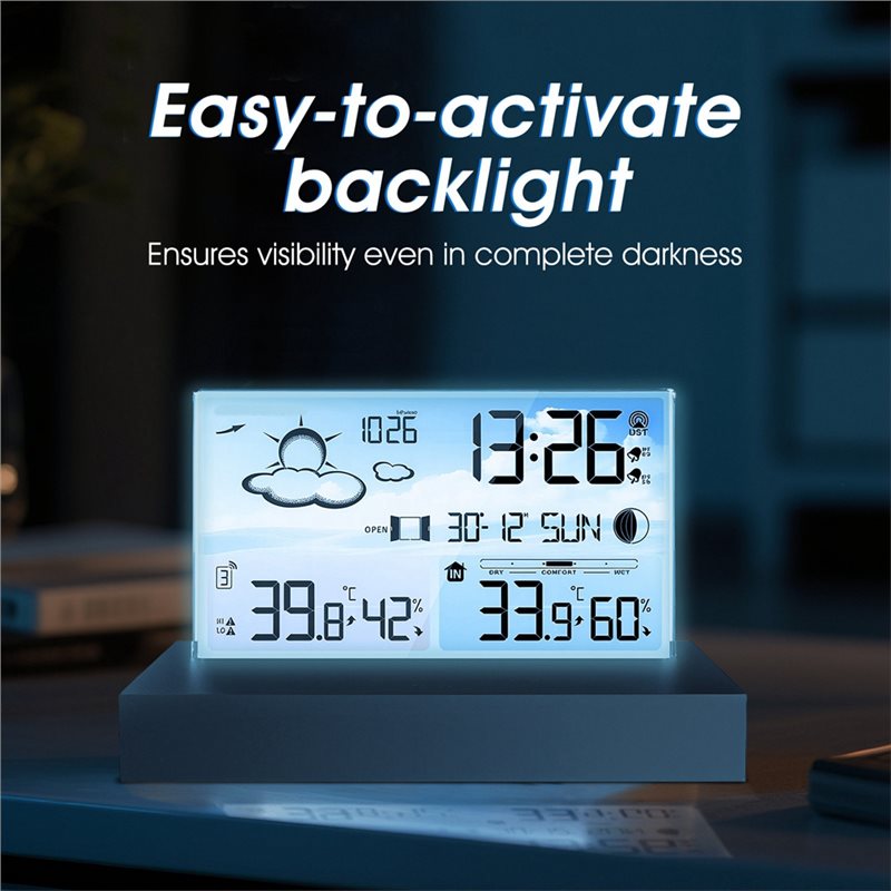 НОВИНКА! В НАЛИЧИИ - Цифровая  – обзор и цена Weather Station Indoor