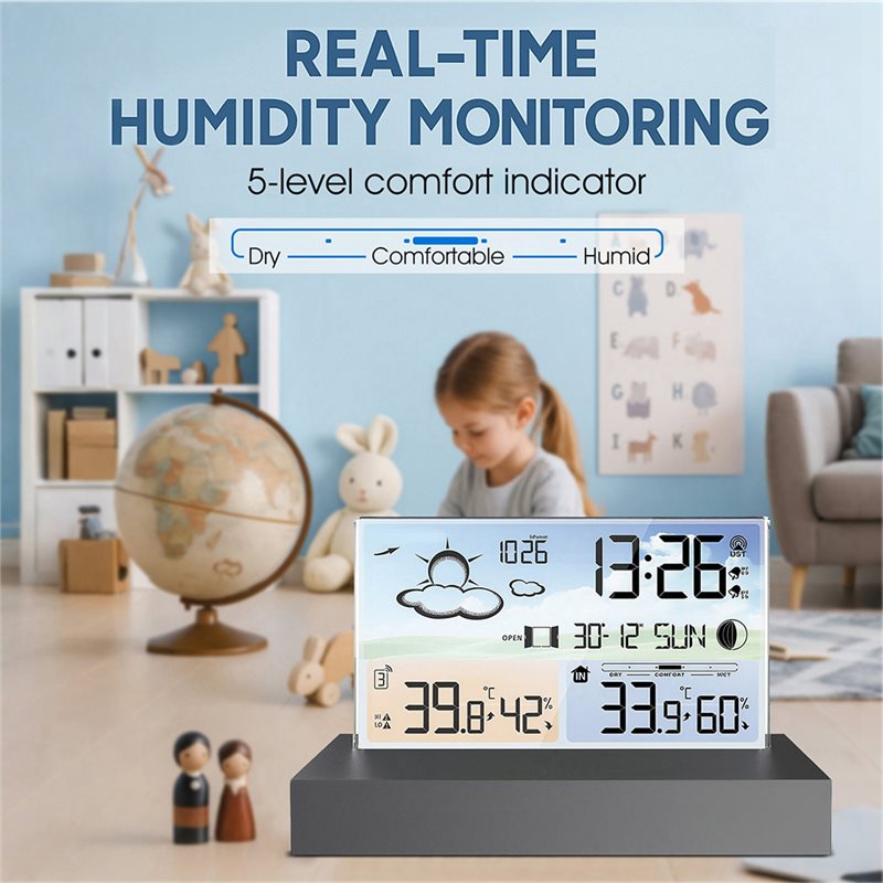 НОВИНКА! В НАЛИЧИИ - Цифровая  – обзор и цена Weather Station Indoor