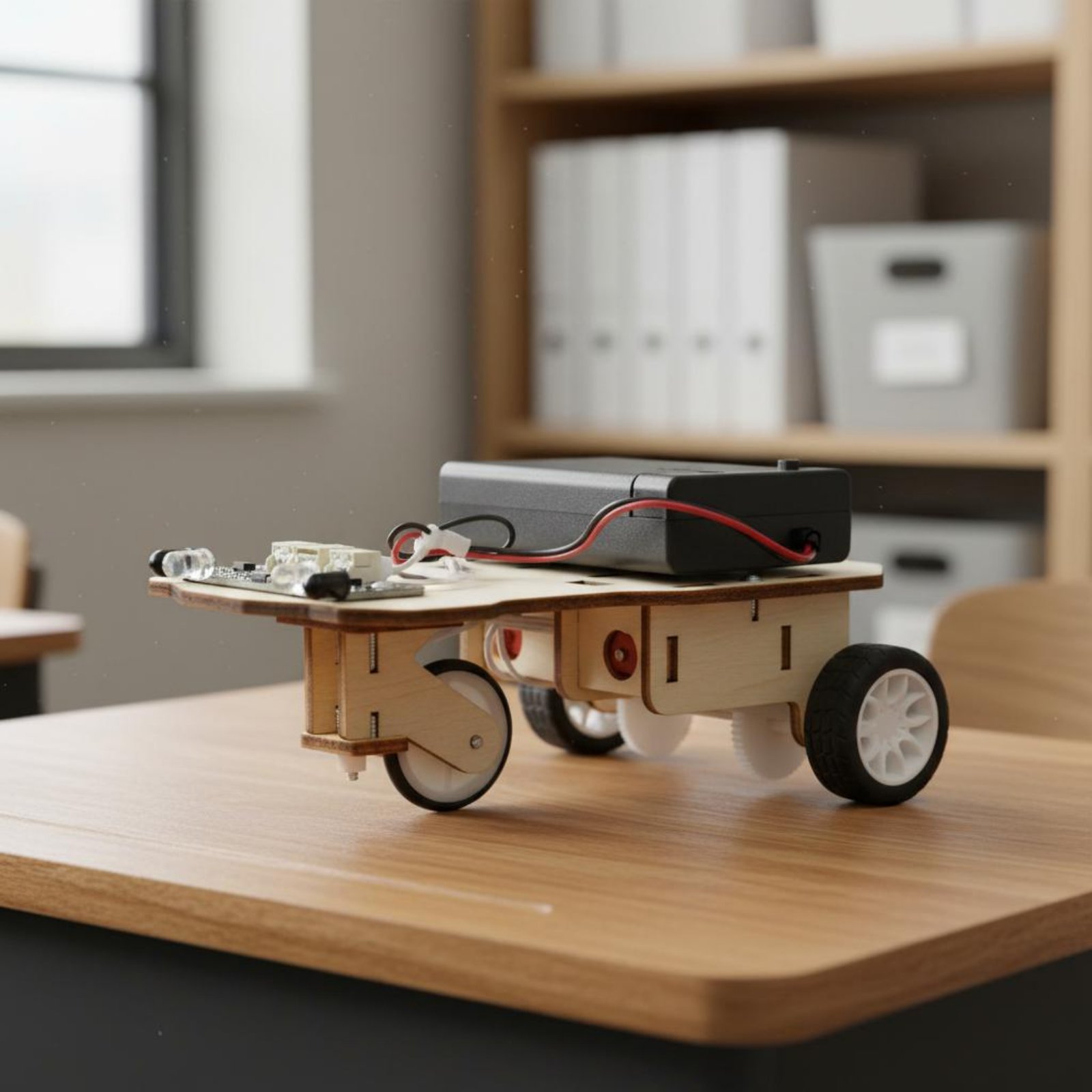 Деревянный интеллектуальный на – обзор и цена Science Robotics